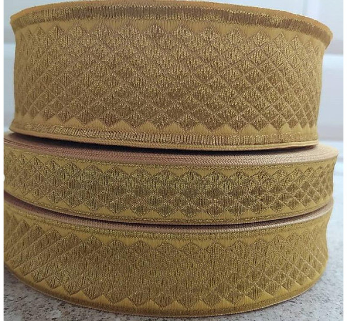 Purl Church galoon 2.5cm (0,98") 3.8 cm (1,49") 5 cm (2") - Church galoon