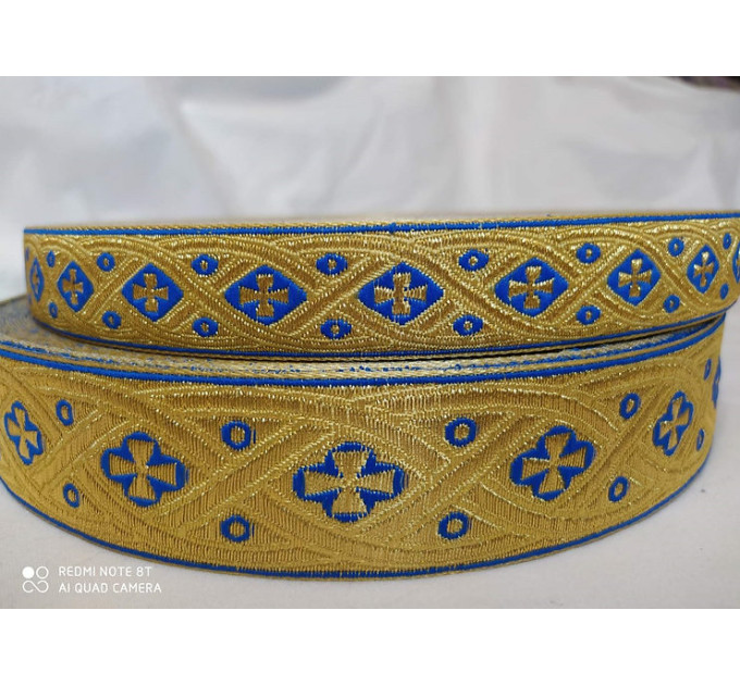 Tress Church galoon 2,5 cm (1") 4 cm (1,5") - Church galoon - Liturgical Galloon