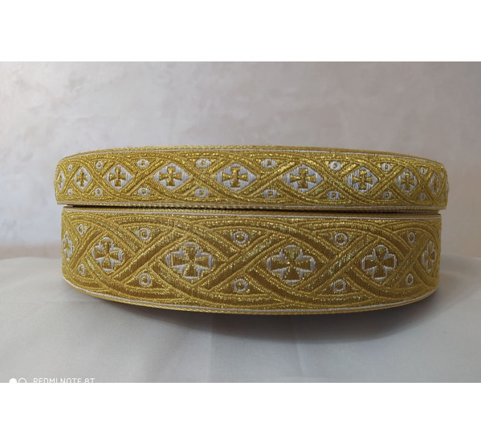 Tress Church galoon 2,5 cm (1") 4 cm (1,5") - Church galoon - Liturgical Galloon