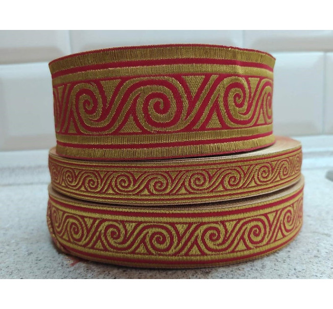 Wave Church galoon 2cm (3/4") 3 cm (1 1/4") 5 cm (2") - Church galoon - Liturgical Galloon trim - ribbon