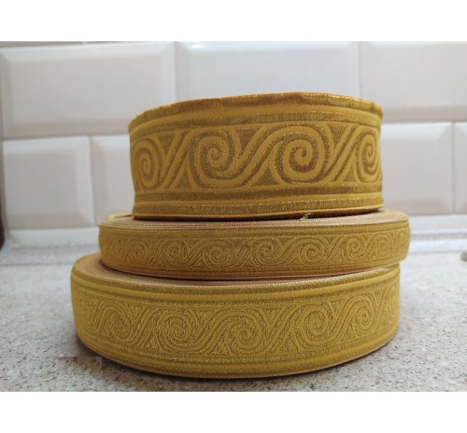 Wave Church galoon 2cm (3/4") 3 cm (1 1/4") 5 cm (2") - Church galoon - Liturgical Galloon trim - ribbon