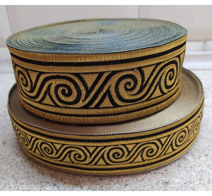 Wave Church galoon 2cm (3/4") 3 cm (1 1/4") 5 cm (2") - Church galoon - Liturgical Galloon trim - ribbon