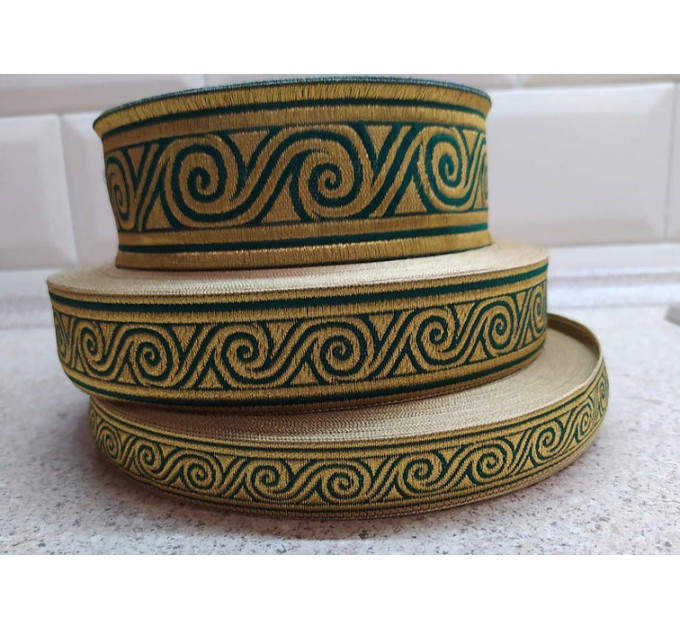 Wave Church galoon 2cm (3/4") 3 cm (1 1/4") 5 cm (2") - Church galoon - Liturgical Galloon trim - ribbon