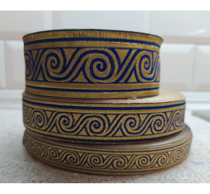 Wave Church galoon 2cm (3/4") 3 cm (1 1/4") 5 cm (2") - Church galoon - Liturgical Galloon trim - ribbon