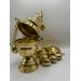 Liturgical travel communion set, priest's set for traveling, priests communion bowl