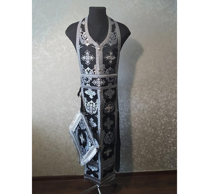 Slavic style vestments in brocade - Priest vestments - Clothes for orthodox priest