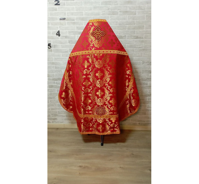 Slavic style vestments in brocade - Priest vestments - Clothes for orthodox priest