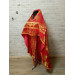 Slavic style  style vestments in red brocade - Priest vestments - Clothes for priests - Liturgical vestments - Liturgical garments