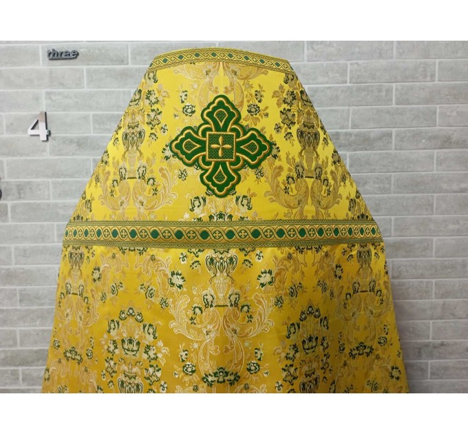 Slavic style vestments in brocade - Priest vestments - Clothes for priests - Liturgical vestments - Liturgical garments