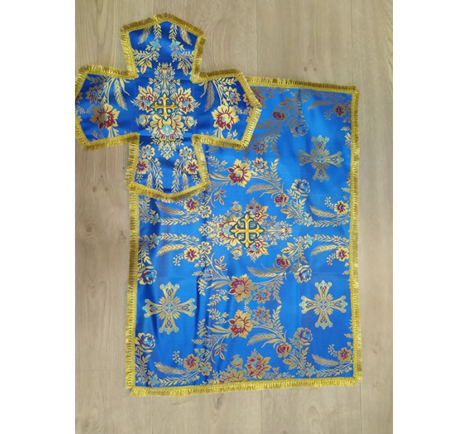 Slavic style vestments in brocade - Priest vestments - Clothes for priests - Liturgical vestments - Liturgical garments