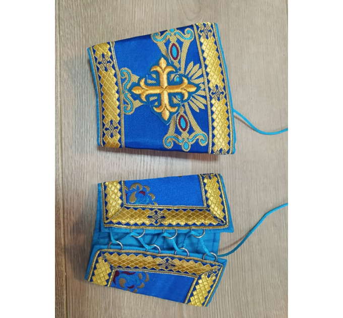 Slavic style vestments in brocade - Priest vestments - Clothes for priests - Liturgical vestments - Liturgical garments