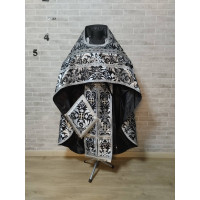Slavic style vestments in Mira brocade - Priest vestments - Clothes for priests - Liturgical vestments - Liturgical garments