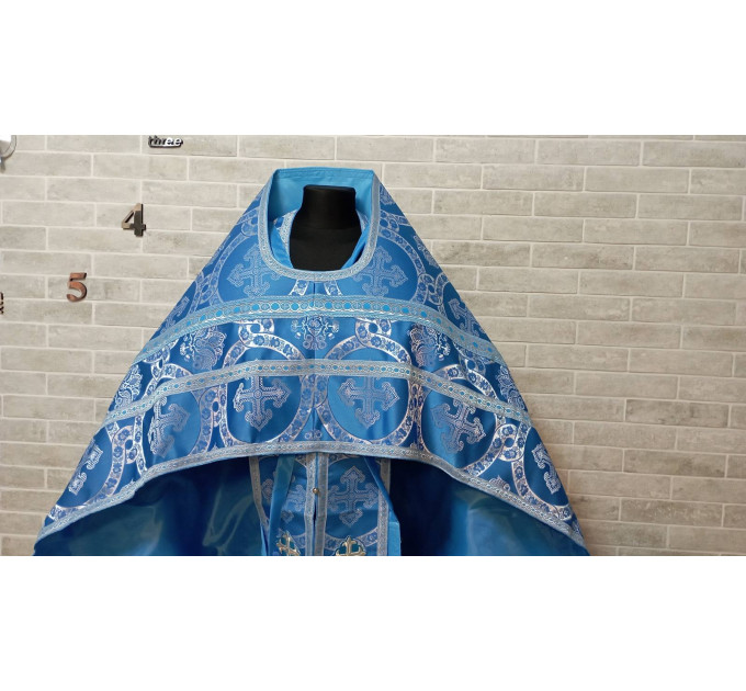 Slavic style vestments in brocade - Priest vestments - Clothes for priests - Liturgical vestments - Liturgical garments