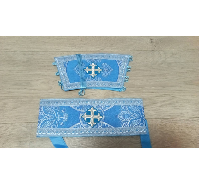 Slavic style vestments in brocade - Priest vestments - Clothes for priests - Liturgical vestments - Liturgical garments