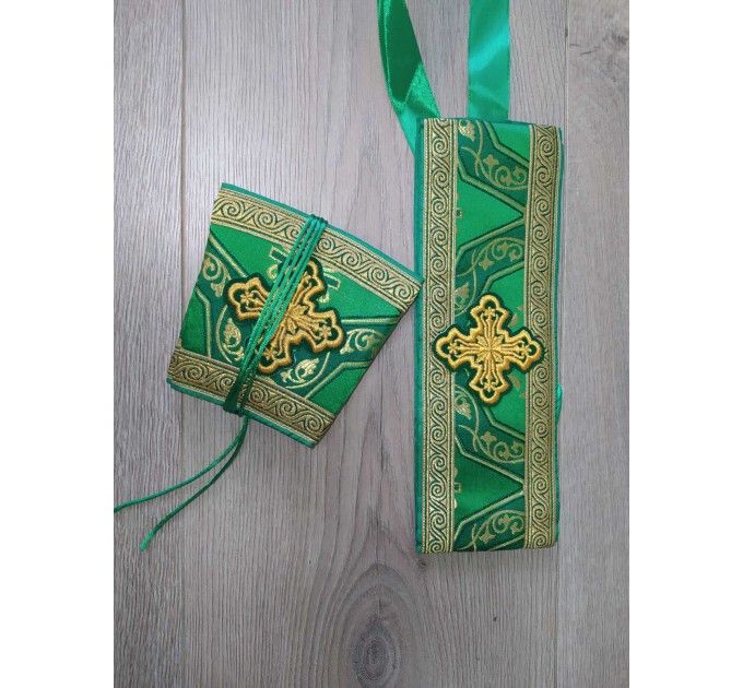 Slavic style vestments in brocade - Priest vestments - Clothes for priests - Liturgical vestments - Liturgical garments