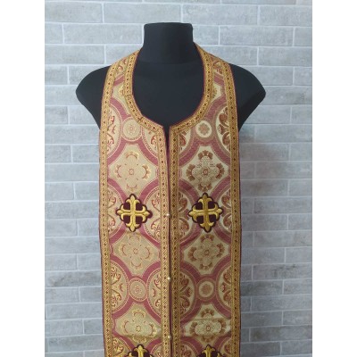 Slavic style vestments in Byzantium brocade - Priest vestments - Clothes for priests - Liturgical vestments - Liturgical garments