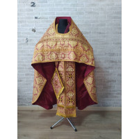 Slavic style vestments in Byzantium brocade - Priest vestments - Clothes for priests - Liturgical vestments - Liturgical garments