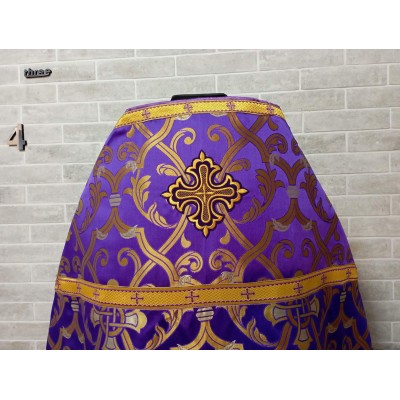 Slavic style vestments in brocade - Priest vestments - Liturgical vestments - Liturgical garments