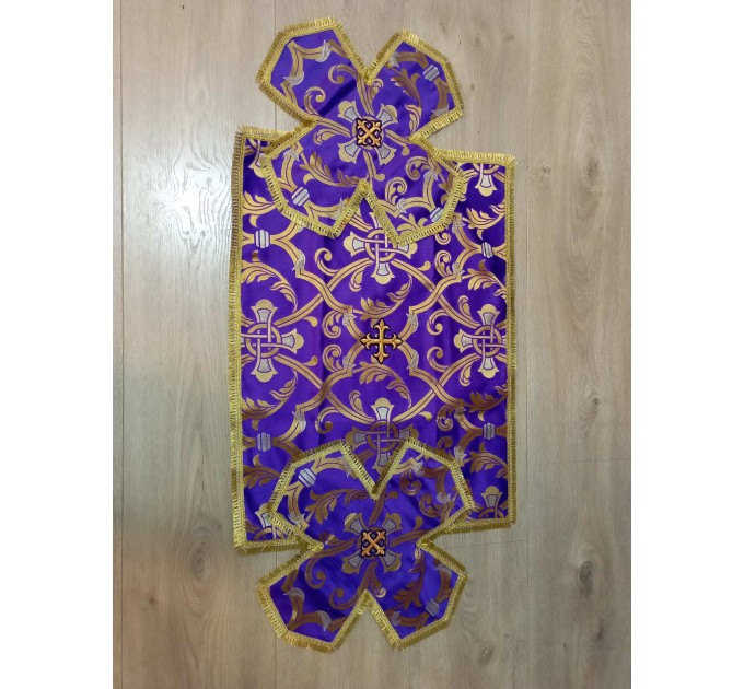 Slavic style vestments in brocade - Priest vestments - Clothes for priests - Liturgical vestments - Liturgical garments