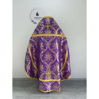 Slavic style vestments in Jerusalem brocade - Priest vestments - Clothes for priests - Liturgical vestments - Liturgical garments