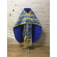 Slavic style vestments in Colosseum brocade - Priest vestments - Clothes for priests - Liturgical vestments - Liturgical garments