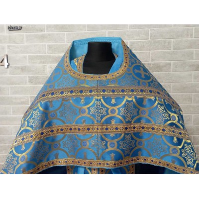 Slavic style vestments in Corinth brocade - Priest vestments - Clothes for priests - Liturgical vestments - Liturgical garments