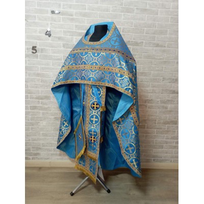 Slavic style vestments in Corinth brocade - Priest vestments - Clothes for priests - Liturgical vestments - Liturgical garments