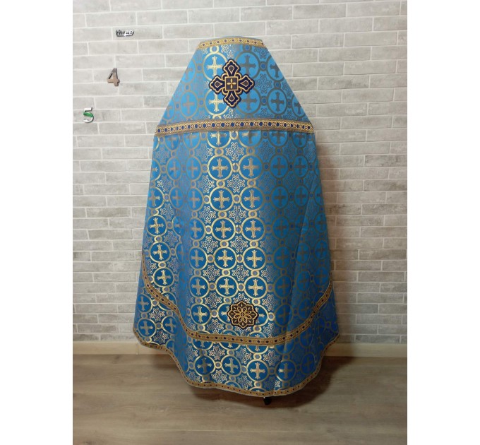 Slavic style vestments in brocade - Priest vestments - Clothes for priests - Liturgical vestments - Liturgical garments