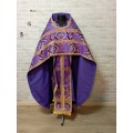 Slavic style vestments in brocade - Priest vestments - Clothes for priests - Liturgical vestments - Liturgical garments