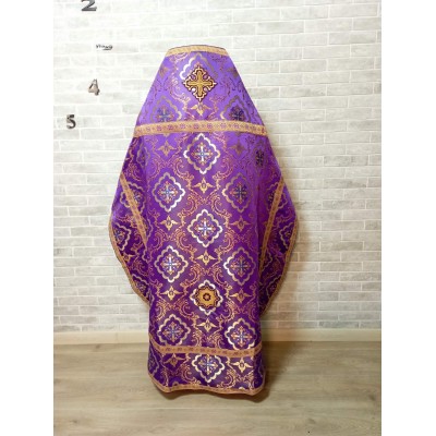 Slavic style vestments in brocade - Priest vestments - Clothes for priests - Liturgical vestments - Liturgical garments