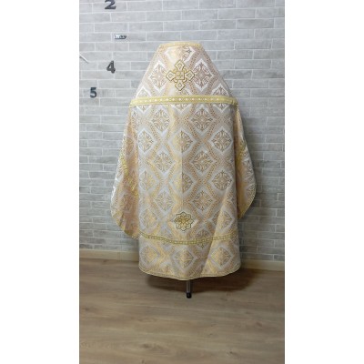 Slavic style vestments in Chalcedon brocade - Priest vestments - Clothes for priests - Liturgical vestments - Liturgical garments