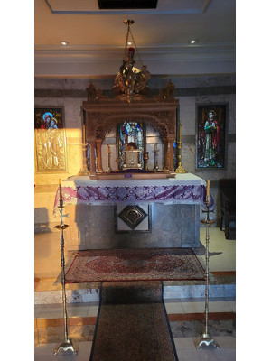 Brocade Altar cover - Covers for the altar table - Vestment on the throne