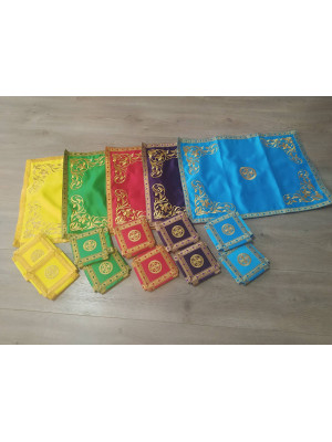 Elegant Embroidered Chalice Covers in gabardine/ satin / velvet - Aer, chalice