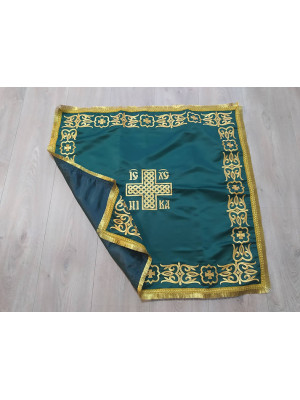 Embroidered Gospel Cover In atlas / velvet - Gospel Vestment - Gospel Cape