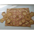 Orthodox Chalice Covers from brocade - Aer and chalice veils set