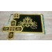 Orthodox Embroidered Chalice Covers from greek brocade - Aer and chalice veil set