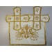 Orthodox Embroidered Chalice Covers from greek brocade - Aer and chalice veil set