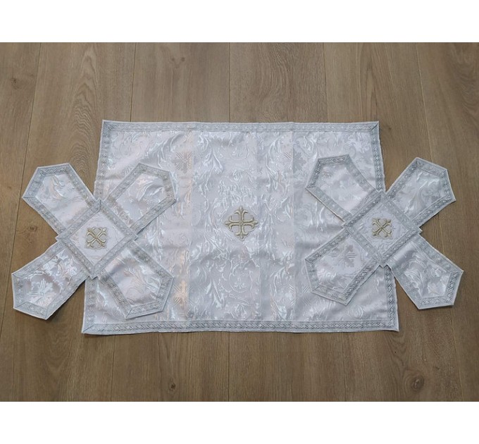 Orthodox Chalice Covers from greek brocade - Aer and chalice veil set orthodox