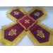 Orthodox Embroidered Chalice Covers in gabardine, satin, velvet - Aer and veils