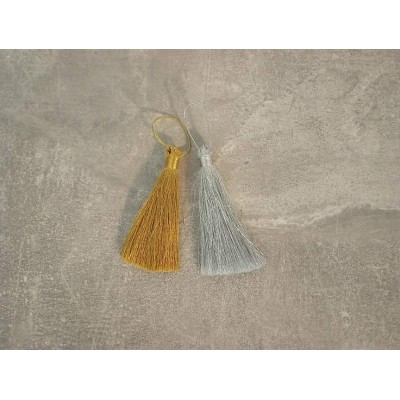 Gold & Silver High Quality Lurex Tassels - Church Tassels 3,5" (9cm)