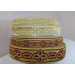 Floral Church galoon 2.5 cm (1") 4 cm (1.5") - Church galoon - Liturgical Galloon trim - ribbon