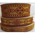 Byzantium Church galoon 2,5cm (1") 3,8 cm (1,5") 5 cm (2") - Church galoon - Liturgical Galloon trim - ribbon