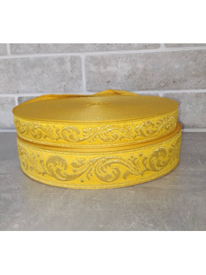 Metropolis galoon 2,5cm (1") 4 cm (1,5") - Church galoon - Liturgical Galloon trim - ribbon