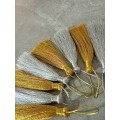 Gold & Silver High Quality Lurex Tassels - Church Tassels 3,5" (9cm)