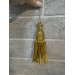 Gold Bullion Tassels for church Vestments - Decoration - Metal 11 см 4,5 inches