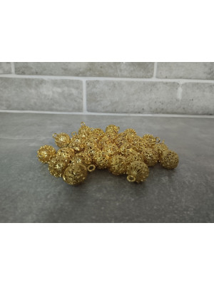 Gold Metallic buttons - Gold buttons - 2cm metal buttons for liturgical cloth