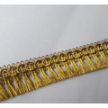 Lurex fringe - Gold fringe - Short Fringe