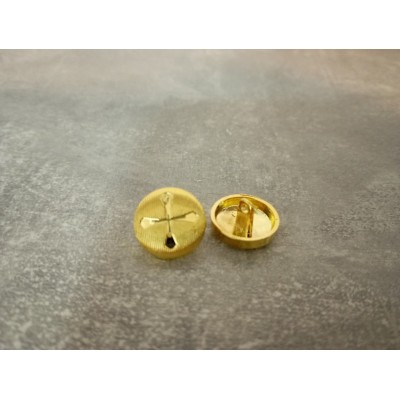 Metal buttons - Gold buttons - Silver buttons - 2cm buttons for liturgical cloth