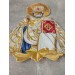 Saint Nicholas application - Liturgical embroidered vestment appliques patch