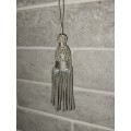 Silver Bullion Tassels for church Vestments - Decoration - Metal 11 см